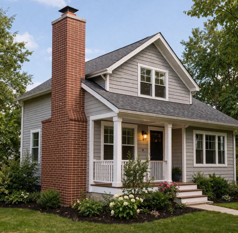 Brick Chimney Installation in Worcester, MA