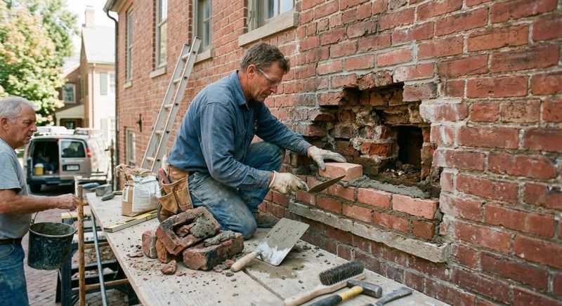 Brick Renovation in Fairfield County, CT